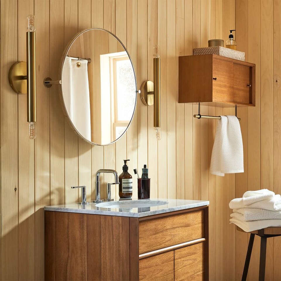 Mid Century Bathroom Storage West Elm UK